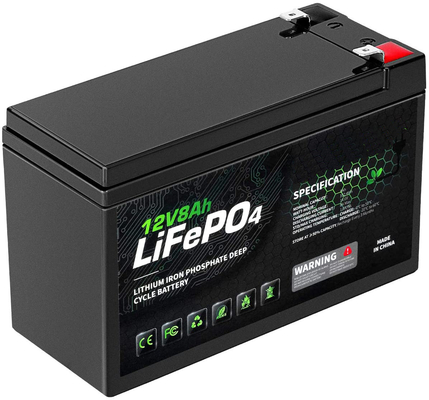 Batteria ricaricabile agli ioni di litio 8AH 12 Volt Deep Cycle NCM BMS