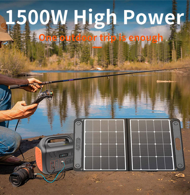 110V 220V Power Station portatile 2000W 1500W Power Bank ricaricabile