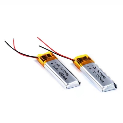 Batteria ai polimeri di litio da 120 mAh Batteria ricaricabile per cuffie Bluetooth da 0,12 A 1S1P