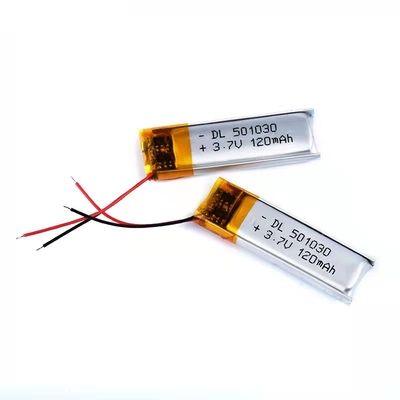 Batteria ai polimeri di litio da 120 mAh Batteria ricaricabile per cuffie Bluetooth da 0,12 A 1S1P