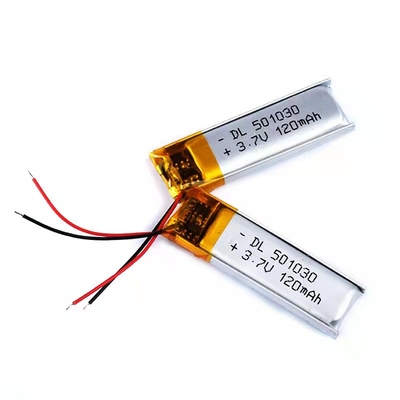 Batteria ai polimeri di litio da 120 mAh Batteria ricaricabile per cuffie Bluetooth da 0,12 A 1S1P