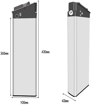 bici elettrica di 48V 12.8AH costruita nel potere della batteria al litio 250-750W