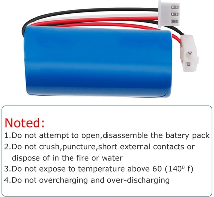 Batteria ricaricabile agli ioni di litio da 1300 mAh NCM 7,4 V Batteria agli ioni di litio UN