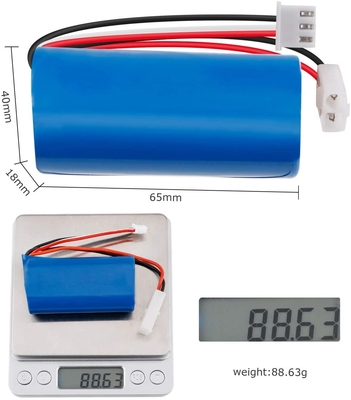Batteria al litio leggera da 7,4 V 1300 mAh con telecomando per auto NCM