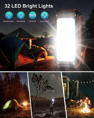 Stazione portatile reale della banca di energia solare della manovella 26800mAh NCM