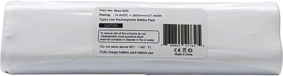 1605 16052 Bissell Aspirapolvere Batteria al Litio Compatibile