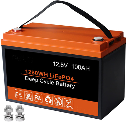 Batteria ricaricabile da 1,2 kg Batteria al litio 12V 100AH ​​LFP Deep Cycle