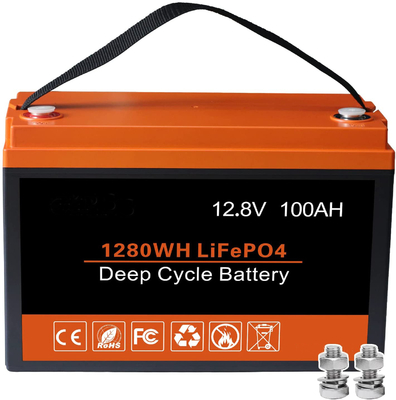 Batteria ricaricabile da 1,2 kg Batteria al litio 12V 100AH ​​LFP Deep Cycle