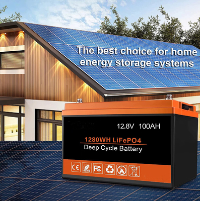 BMS 12V 200Ah batteria agli ioni di litio LFP batteria al litio ferro fosfato a ciclo profondo