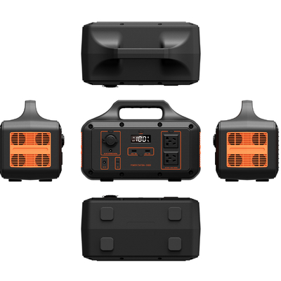 Centrale elettrica portatile all'aperto a ricarica completa S600-S1000 18650 per barbecue