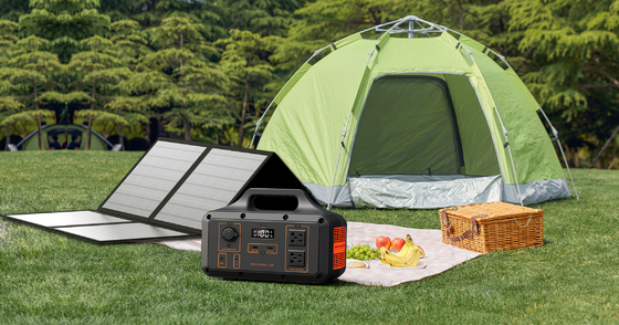 Centrale elettrica portatile all'aperto a ricarica completa S600-S1000 18650 per barbecue