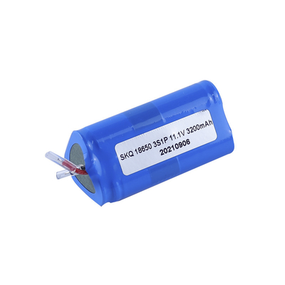 batteria al litio ricaricabile 3S1P 3C 3200mAh 1.6A 18650 batteria agli ioni di litio