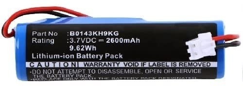 Batteria del polimero del litio dell'amplificatore 3.7V, batteria 2600mah con il PWB
